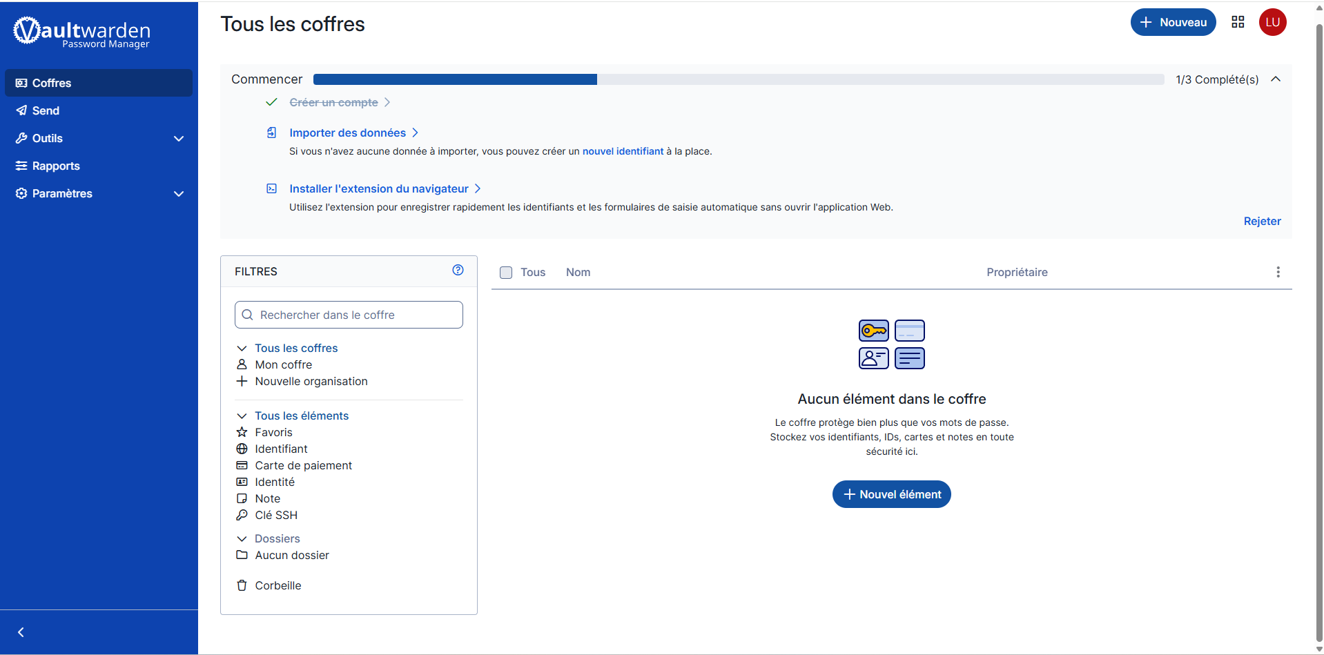 Resultats du projet et service operationnel